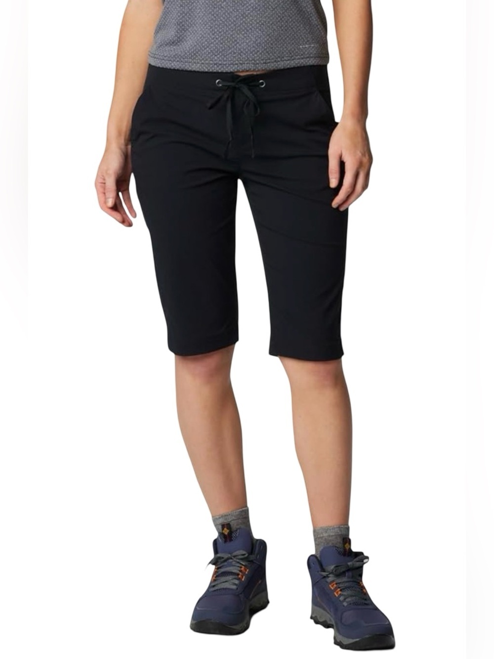 Columbia Omni-Shade Active Fit Bermuda Shorts Black Size 2 Short NWT